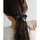 【コレカラ/collecala】のレイヤードスリムリボンヘアカフ/ヘアフック ブラック|ID: prp329100004791529 ipo3291000000034767311