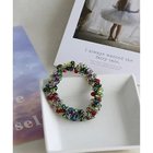 【コレカラ/collecala】のカラフルスリムビーズシュシュ ブラックミックス|ID: prp329100004791530 ipo3291000000034767316