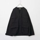 【ロスコ/ROTHCO】の【洗える】ノーカラーミリタリージャケット BLACK|ID: prp329100004791533 ipo3291000000034767337