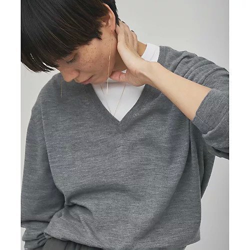 【ウィムガゼット/Whim Gazette】の【GEMINI】ハイゲージVネックニットプルオーバー インテリア・キッズ・メンズ・レディースファッション・服の通販 founy(ファニー) ファッション Fashion レディースファッション Fashion for Women トップス・カットソー Cut & Sew Tops ニット Knit Tops & Sweaters カジュアルプルオーバー・ニットトップス Pullovers & Knit Tops / Casual Pullovers Vネックトップス V-Neck Tops / V-Cut Neckline Shirts シンプル Simple, Minimal トレンド Trend, Trending Now ベーシック Basic, Essential 2026年 2026 グレー|ID: prp329100004793098 ipo3291000000034777702