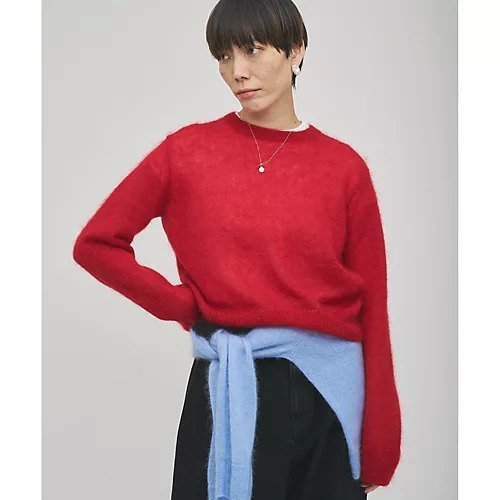 【ウィムガゼット/Whim Gazette】の【GEMINI】モヘヤプルオーバー インテリア・キッズ・メンズ・レディースファッション・服の通販 founy(ファニー) ファッション Fashion レディースファッション Fashion for Women トップス・カットソー Cut & Sew Tops カジュアルプルオーバー・ニットトップス Pullovers & Knit Tops / Casual Pullovers イタリア Italy シアー Sheer, See-Through シルク Silk, 100% Silk シンプル Simple, Minimal トレンド Trend, Trending Now ベビー Baby, Babywear 2026年 2026 レッド|ID: prp329100004793101 ipo3291000000034777722