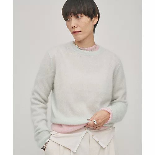 【ウィムガゼット/Whim Gazette】の【GEMINI】モヘヤプルオーバー インテリア・キッズ・メンズ・レディースファッション・服の通販 founy(ファニー) ファッション Fashion レディースファッション Fashion for Women トップス・カットソー Cut & Sew Tops カジュアルプルオーバー・ニットトップス Pullovers & Knit Tops / Casual Pullovers イタリア Italy シアー Sheer, See-Through シルク Silk, 100% Silk シンプル Simple, Minimal トレンド Trend, Trending Now ベビー Baby, Babywear 2026年 2026 ミント|ID: prp329100004793101 ipo3291000000034777724