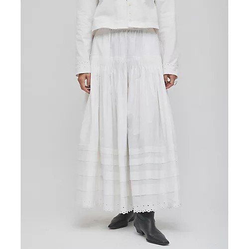 【ウィムガゼット/Whim Gazette】の【GEMINI】スカラップ刺繍スカート 人気、トレンドファッション・服の通販 founy(ファニー) ファッション Fashion レディースファッション Fashion for Women スカート Skirts ヴィンテージ Vintage Style ギャザー Gathered, Ruffled スカラップ Scallop, Scalloped Edge タイプライター Typewriter Fabric, Crisp Cotton ドット Polka Dot, Dot Pattern フランス France, French リネン Linen, Linen Fabric レース Lace, Lace Fabric 2026年 2026 other-2|ID: prp329100004793106 ipo3291000000034777759