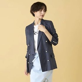 【マディソンブルー/MADISONBLUE】のUNLINED BLEECKER W6B BLAZER LINEN 人気、トレンドファッション・服の通販 founy(ファニー) ファッション Fashion レディースファッション Fashion for Women ジャケット Jacket, Outerwear リネン Linen, Linen Fabric |ID:prp329100004793125