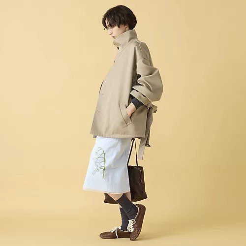 【マディソンブルー/MADISONBLUE】のSINGLE TRENCH COAT 人気、トレンドファッション・服の通販 founy(ファニー) ファッション Fashion レディースファッション Fashion for Women アウター Coat / Outerwear Collection コート・ロングコート・ピーコート Long Coats, Peacoats & More トレンチコート / 春秋の定番アウター Trench Coats クラシック Classic, Timeless Style スタンド Stand Collar, Upright Stand チェック Check, Plaid, Tartan トレンチ Trench, Trench Coat ボンディング Bonding, Bonded Fabric ミリタリー Military, Army Style リバーシブル Reversible, Two-Sided other-3|ID: prp329100004793132 ipo3291000000034777988