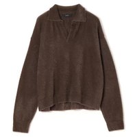 【フローレント/FLORENT】のMINKY SKIPPER KNIT 人気、トレンドファッション・服の通販 founy(ファニー) ファッション Fashion レディースファッション Fashion for Women トップス・カットソー Cut & Sew Tops ニット Knit Tops & Sweaters スキッパー Skipper, Open Collar デコルテ Décolleté, Neckline |ID:prp329100004796183
