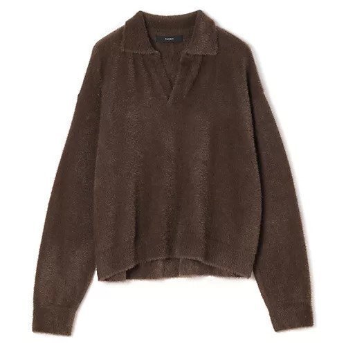 【フローレント/FLORENT】のMINKY SKIPPER KNIT インテリア・キッズ・メンズ・レディースファッション・服の通販 founy(ファニー) https://founy.com/ ファッション Fashion レディースファッション Fashion for Women トップス・カットソー Cut & Sew Tops ニット Knit Tops & Sweaters スキッパー Skipper, Open Collar デコルテ Décolleté, Neckline |ID: prp329100004796183 ipo3291000000035438411