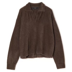 【フローレント/FLORENT】のMINKY SKIPPER KNIT 人気、トレンドファッション・服の通販 founy(ファニー) ファッション Fashion レディースファッション Fashion for Women トップス・カットソー Cut & Sew Tops ニット Knit Tops & Sweaters スキッパー Skipper, Open Collar デコルテ Décolleté, Neckline |ID:prp329100004796183