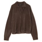 【フローレント/FLORENT】のMINKY SKIPPER KNIT BROWN|ID: prp329100004796183 ipo3291000000036325254