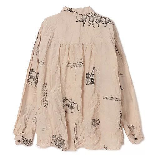 【パドカレ/pas de calais】の25AW animal concert BL 人気、トレンドファッション・服の通販 founy(ファニー) 　ファッション　Fashion　レディースファッション　Fashion for Women　2025年　2025　2025-2026秋冬・A/W　Autumn/Winter 2025–26 AW25–26　シルク　Silk, 100% Silk　ドレープ　Drape, Draping Fabric　プリント　Print, Printed Pattern　モダン　Modern, Contemporary　人気　Popular, Best Seller　洗える　Machine Washable　other-2|ID: prp329100004796186 ipo3291000000034796880