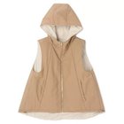 【プレインピープル/PLAIN PEOPLE】のスーピマナイロンタイプライターパディングショートベスト 人気、トレンドファッション・服の通販 founy(ファニー) ファッション Fashion レディースファッション Fashion for Women アウター Coat / Outerwear Collection トップス・カットソー Cut & Sew Tops ベスト&ジレ / 重ね着スタイル Vests & Gilets タイプライター Typewriter Fabric, Crisp Cotton ベスト Vest, Waistcoat ボトム Bottoms, Lower Wear リバーシブル Reversible, Two-Sided 軽量 Lightweight, Ultra Light thumbnail ベージュ|ID: prp329100004796189 ipo3291000000034796901