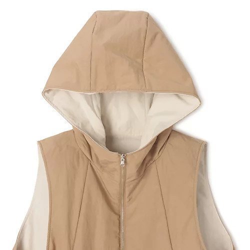 【プレインピープル/PLAIN PEOPLE】のスーピマナイロンタイプライターパディングショートベスト 人気、トレンドファッション・服の通販 founy(ファニー) 　ファッション　Fashion　レディースファッション　Fashion for Women　アウター　Coat / Outerwear Collection　トップス・カットソー　Cut & Sew Tops　ベスト&ジレ / 重ね着スタイル　Vests & Gilets　タイプライター　Typewriter Fabric, Crisp Cotton　ベスト　Vest, Waistcoat　ボトム　Bottoms, Lower Wear　リバーシブル　Reversible, Two-Sided　軽量　Lightweight, Ultra Light　other-3|ID: prp329100004796189 ipo3291000000034796903