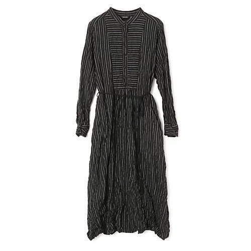 【パドカレ/pas de calais】の25AWドビーストライプOP インテリア・キッズ・メンズ・レディースファッション・服の通販 founy(ファニー) https://founy.com/ ファッション Fashion レディースファッション Fashion for Women ワンピース Dresses 2025年 2025 2025-2026秋冬・A/W Autumn/Winter 2025–26 AW25–26 フロント Front, Front Design ヨーク Yoke, Yoke Design |ID: prp329100004796191 ipo3291000000034796910