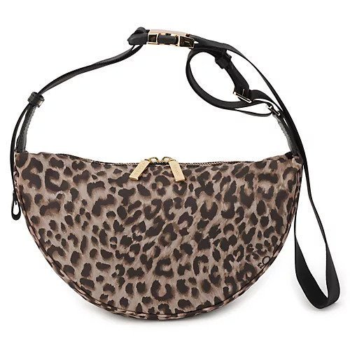 【ヴィオラドーロ/VIOLAd'ORO】のBIANCA ナイロンボディバッグ レオパード インテリア・キッズ・メンズ・レディースファッション・服の通販 founy(ファニー) ファッション Fashion レディースファッション Fashion for Women シンプル Simple, Minimal レオパード Leopard, Animal Print LEOPARD×BLACK|ID: prp329100004796194 ipo3291000000034796927