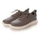 【エンチャンテッド/enchanted】のアクションレザーエラスティックレースアップスニーカー グレー|ID:prp329100004796198