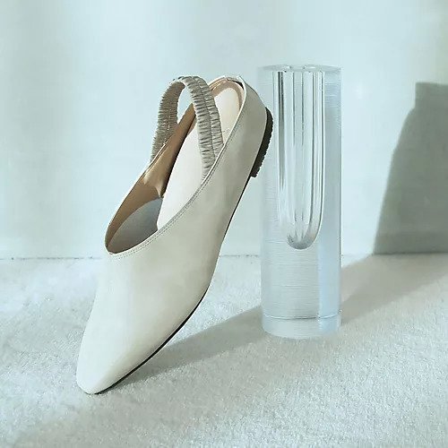 【エンチャンテッド/enchanted】のギャザースリングバックミュールシューズ インテリア・キッズ・メンズ・レディースファッション・服の通販 founy(ファニー) ファッション Fashion レディースファッション Fashion for Women バッグ Bags シャーリング Shirring, Ruched フィット Fit, Slim Fit フラット Flat, Flat Shoes ロング Long, Long-Length 日本製 Made In Japan アイボリー|ID: prp329100004796199 ipo3291000000034796963