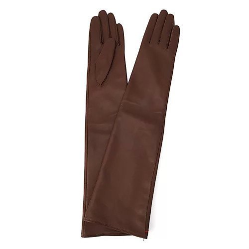 【オブラダ/Oblada】のLEATHER GLOVE インテリア・キッズ・メンズ・レディースファッション・服の通販 founy(ファニー) 　ファッション　Fashion　レディースファッション　Fashion for Women　ロング　Long, Long-Length　今季　This Season, Current Season　軽量　Lightweight, Ultra Light　BROWN|ID: prp329100004796200 ipo3291000000034796968