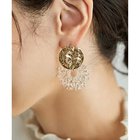 【スタイルデリ/STYLE DELI】のテクスチャープレートとクリアビーズのピアス 人気、トレンドファッション・服の通販 founy(ファニー) ファッション Fashion レディースファッション Fashion for Women 春 Spring ガラス Glass, Glassware 軽量 Lightweight, Ultra Light スポーツ Sports, Activewear タオル Towel, Bath Towel テクスチャー Texture, Textured Fabric ハンド Hand, Handmade パーカー Hoodie, Parka プレート Plate, Dish A/W・秋冬 Autumn/Winter S/S・春夏 SS, Spring/Summer, Warm Season 夏 Summer thumbnail ゴールド|ID: prp329100004796201 ipo3291000000034796973