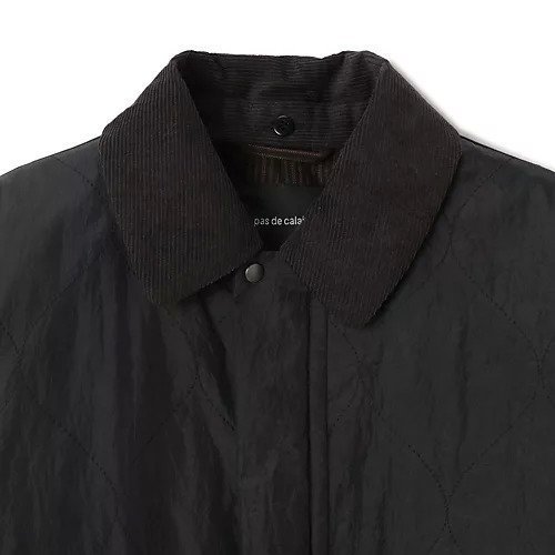 【パドカレ/pas de calais】の25AWナイロンクロスキルティングBZ 人気、トレンドファッション・服の通販 founy(ファニー) ファッション Fashion レディースファッション Fashion for Women 2025年 2025 2025-2026秋冬・A/W Autumn/Winter 2025–26 AW25–26 キルティング Quilted, Quilting コンパクト Compact, Small Size コーデュロイ Corduroy, Cord Fabric スタンド Stand Collar, Upright Stand パターン Pattern, Design Print ブルゾン Blouson, Bomber Jacket 軽量 Lightweight, Ultra Light other-3|ID: prp329100004796202 ipo3291000000034796980