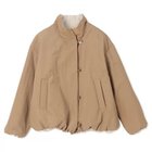 【プレインピープル/PLAIN PEOPLE】のスーピマナイロンタイプライターパディングショートブルゾン 人気、トレンドファッション・服の通販 founy(ファニー) ファッション Fashion レディースファッション Fashion for Women アウター Coat / Outerwear Collection ブルゾンジャケット・スポーティアウター Blouson Jackets スウェット / スエット Sweatshirt, Sweatwear タイプライター Typewriter Fabric, Crisp Cotton ブルゾン Blouson, Bomber Jacket リバーシブル Reversible, Two-Sided 軽量 Lightweight, Ultra Light thumbnail ベージュ|ID: prp329100004796203 ipo3291000000034796983