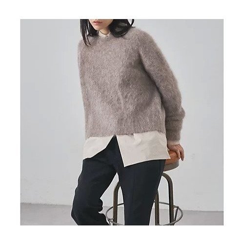 【ウィムガゼット/Whim Gazette】のスーリーアルパカクルーネックプルオーバー インテリア・キッズ・メンズ・レディースファッション・服の通販 founy(ファニー) https://founy.com/ ファッション Fashion レディースファッション Fashion for Women トップス・カットソー Cut & Sew Tops カジュアルプルオーバー・ニットトップス Pullovers & Knit Tops / Casual Pullovers バランス Balance, Style Balance リラックス Relax, Relaxed Fit ワイド Wide, Wide Fit エレガント 上品 Elegant 2025年 2025 2025-2026秋冬・A/W Autumn/Winter 2025–26 AW25–26 |ID: prp329100004797243 ipo3291000000034806191
