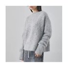 【ウィムガゼット/Whim Gazette】のスーリーアルパカクルーネックプルオーバー ライトグレー|ID: prp329100004797243 ipo3291000000034806197