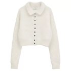 【クラネ/CLANE】のANGORA SHORT KNIT CARDIGAN 人気、トレンドファッション・服の通販 founy(ファニー) ファッション Fashion レディースファッション Fashion for Women トップス・カットソー Cut & Sew Tops ニット Knit Tops & Sweaters カーディガン・羽織り Layered Style Cardigans アンゴラ Angora Knitwear インナー Innerwear カーディガン Cardigan, Knitwear コンパクト Compact, Small Size ストレッチ Stretch, Stretchy Fabric バランス Balance, Style Balance ボトム Bottoms, Lower Wear ワイド Wide, Wide Fit おすすめ Recommended / Our Picks thumbnail IVORY|ID: prp329100004797245 ipo3291000000034806215