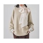 【ウィムガゼット/Whim Gazette】の【インフルエンサーコラボ】ピグメントスウェットプルオーバー グレージュ|ID: prp329100004797248 ipo3291000000034899653