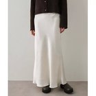 【ウィムガゼット/Whim Gazette】のサテンフレアスカート 人気、トレンドファッション・服の通販 founy(ファニー) ファッション Fashion レディースファッション Fashion for Women スカート Skirts Aライン・フレアスカート A-Line & Flared Skirts エレガント 上品 Elegant キャミソール Camisole, Spaghetti Strap Top 吸水 Absorbent, Quick-Dry サテン Satin, Glossy Fabric セットアップ Set-Up, Coordinated Outfit フィット Fit, Slim Fit フレア Flare, Flared おすすめ Recommended / Our Picks 2025年 2025 2025-2026秋冬・A/W Autumn/Winter 2025–26 AW25–26 thumbnail オフホワイト|ID: prp329100004797255 ipo3291000000034806301