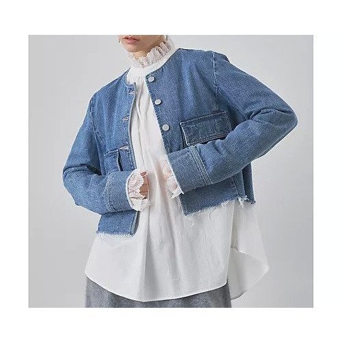 【ウィムガゼット/Whim Gazette】のデニムクルージャケット 人気、トレンドファッション・服の通販 founy(ファニー) ファッション Fashion レディースファッション Fashion for Women アウター Coat / Outerwear Collection レディースジャケット・軽アウター Jackets アンティーク Antique-Inspired ヴィンテージ Vintage Style コンパクト Compact, Small Size ジャケット Jacket, Outerwear セットアップ Set-Up, Coordinated Outfit ダメージ Distressed, Destroyed デニム Denim, Jeans Material フリンジ Fringe, Tassel ワイド Wide, Wide Fit おすすめ Recommended / Our Picks エレガント 上品 Elegant 2025年 2025 2025-2026秋冬・A/W Autumn/Winter 2025–26 AW25–26 other-1|ID: prp329100004797281 ipo3291000000034806533