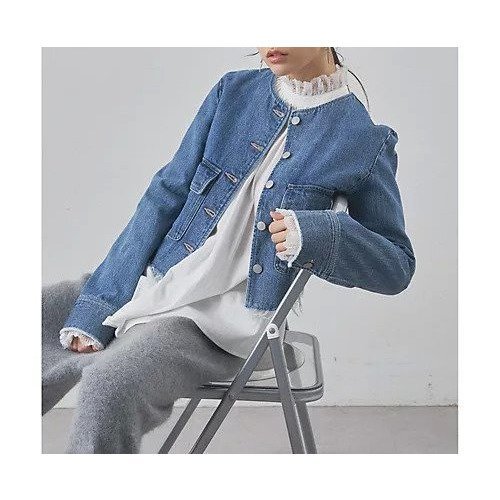 【ウィムガゼット/Whim Gazette】のデニムクルージャケット 人気、トレンドファッション・服の通販 founy(ファニー) ファッション Fashion レディースファッション Fashion for Women アウター Coat / Outerwear Collection レディースジャケット・軽アウター Jackets アンティーク Antique-Inspired ヴィンテージ Vintage Style コンパクト Compact, Small Size ジャケット Jacket, Outerwear セットアップ Set-Up, Coordinated Outfit ダメージ Distressed, Destroyed デニム Denim, Jeans Material フリンジ Fringe, Tassel ワイド Wide, Wide Fit おすすめ Recommended / Our Picks エレガント 上品 Elegant 2025年 2025 2025-2026秋冬・A/W Autumn/Winter 2025–26 AW25–26 other-3|ID: prp329100004797281 ipo3291000000034806539