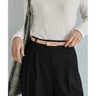 【スタイルデリ/STYLE DELI】の【DELI by】スクエアバックルリアルレザーベルト ベージュ|ID: prp329100004797414 ipo3291000000034807404