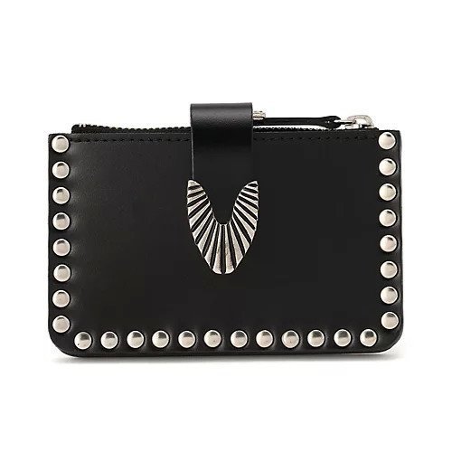 【トーガ トゥ/TOGA TOO】のLeather wallet studs 人気、トレンドファッション・服の通販 founy(ファニー) ファッション Fashion レディースファッション Fashion for Women なめらか Smooth, Silky Texture ウエスタン Western Style コンパクト Compact, Small Size スタッズ Studs, Metal Accents フロント Front, Front Design ラップ Wrap, Wrap Design 財布 Wallet, Purse other-2|ID: prp329100004797416 ipo3291000000034807412