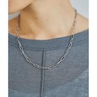 【スタイルデリ/STYLE DELI】の【DELI by】モダンミディアムリンクチェーンネックレス 人気、トレンドファッション・服の通販 founy(ファニー) ファッション Fashion レディースファッション Fashion for Women ジュエリー Jewelry ネックレス Necklaces & Pendants シルバー Silver, Metallic Silver シンプル Simple, Minimal チェーン Chain, Chain Strap ネックレス Necklace, Pendant Necklace バランス Balance, Style Balance ロング Long, Long-Length エレガント 上品 Elegant 軽量 Lightweight, Ultra Light thumbnail シルバー|ID: prp329100004797418 ipo3291000000034807416