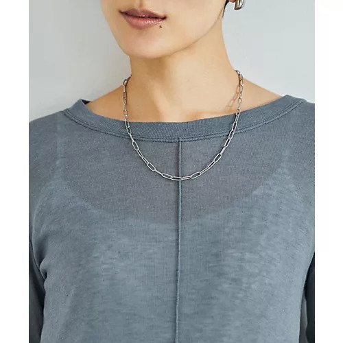 【スタイルデリ/STYLE DELI】の【DELI by】モダンミディアムリンクチェーンネックレス 人気、トレンドファッション・服の通販 founy(ファニー) ファッション Fashion レディースファッション Fashion for Women ジュエリー Jewelry ネックレス Necklaces & Pendants シルバー Silver, Metallic Silver シンプル Simple, Minimal チェーン Chain, Chain Strap ネックレス Necklace, Pendant Necklace バランス Balance, Style Balance ロング Long, Long-Length エレガント 上品 Elegant 軽量 Lightweight, Ultra Light other-2|ID: prp329100004797418 ipo3291000000034807418