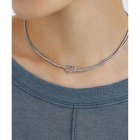 【スタイルデリ/STYLE DELI】の【DELI by】ノットデザインダブルラインネックレス 人気、トレンドファッション・服の通販 founy(ファニー) ファッション Fashion レディースファッション Fashion for Women ジュエリー Jewelry ネックレス Necklaces & Pendants 軽量 Lightweight, Ultra Light シルバー Silver, Metallic Silver シンプル Simple, Minimal ダブル Double, Double-Breasted ネックレス Necklace, Pendant Necklace モチーフ Motif, Design Theme エレガント 上品 Elegant thumbnail シルバー|ID: prp329100004797419 ipo3291000000034807422