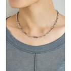 【スタイルデリ/STYLE DELI】の【DELI by】モダンオーバルリンクネックレス 人気、トレンドファッション・服の通販 founy(ファニー) ファッション Fashion レディースファッション Fashion for Women ジュエリー Jewelry ネックレス Necklaces & Pendants シルバー Silver, Metallic Silver シンプル Simple, Minimal チェーン Chain, Chain Strap ネックレス Necklace, Pendant Necklace エレガント 上品 Elegant 軽量 Lightweight, Ultra Light thumbnail シルバー|ID: prp329100004797421 ipo3291000000034807435