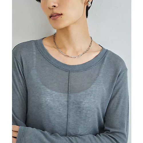 【スタイルデリ/STYLE DELI】の【DELI by】モダンオーバルリンクネックレス 人気、トレンドファッション・服の通販 founy(ファニー) ファッション Fashion レディースファッション Fashion for Women ジュエリー Jewelry ネックレス Necklaces & Pendants シルバー Silver, Metallic Silver シンプル Simple, Minimal チェーン Chain, Chain Strap ネックレス Necklace, Pendant Necklace エレガント 上品 Elegant 軽量 Lightweight, Ultra Light other-2|ID: prp329100004797421 ipo3291000000034807436