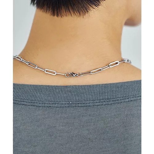 【スタイルデリ/STYLE DELI】の【DELI by】モダンオーバルリンクネックレス 人気、トレンドファッション・服の通販 founy(ファニー) ファッション Fashion レディースファッション Fashion for Women ジュエリー Jewelry ネックレス Necklaces & Pendants シルバー Silver, Metallic Silver シンプル Simple, Minimal チェーン Chain, Chain Strap ネックレス Necklace, Pendant Necklace エレガント 上品 Elegant 軽量 Lightweight, Ultra Light other-3|ID: prp329100004797421 ipo3291000000034807437