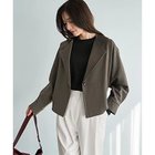 【スタイルデリ/STYLE DELI】のライトなオープンカラージャケット モカグレー|ID: prp329100004797426 ipo3291000000034807452