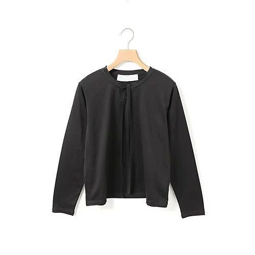 【ミディウミ/MidiUmi】のボウタイプルオーバー インテリア・キッズ・メンズ・レディースファッション・服の通販 founy(ファニー) 　ファッション　Fashion　レディースファッション　Fashion for Women　トップス・カットソー　Cut & Sew Tops　カジュアルプルオーバー・ニットトップス　Pullovers & Knit Tops / Casual Pullovers　インナー　Innerwear　ベスト　Vest, Waistcoat　リボン　Ribbon, Bow　春　Spring　ブラック|ID: prp329100004798567 ipo3291000000036048053