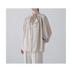 【アドーア/ADORE】のドライタッチツイルブラウス 人気、トレンドファッション・服の通販 founy(ファニー) ファッション Fashion レディースファッション Fashion for Women トップス・カットソー Cut & Sew Tops シャツ・ブラウス・オフィスカジュアル Elegant Blouses & Button-Ups スタンダード Standard, Basic thumbnail ベージュ|ID: prp329100004798570 ipo3291000000034816494