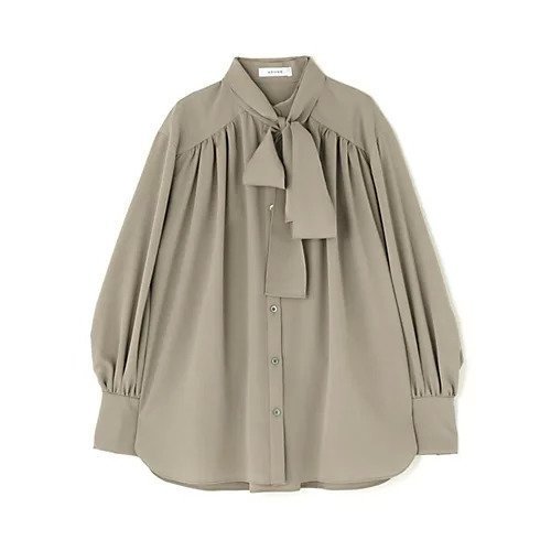 【アドーア/ADORE】のドライタッチツイルブラウス インテリア・キッズ・メンズ・レディースファッション・服の通販 founy(ファニー) 　ファッション　Fashion　レディースファッション　Fashion for Women　トップス・カットソー　Cut & Sew Tops　シャツ・ブラウス・オフィスカジュアル　Elegant Blouses & Button-Ups　スタンダード　Standard, Basic　グレー|ID: prp329100004798570 ipo3291000000034816498
