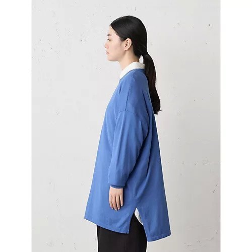 【ミディウミ/MidiUmi】のニットチュニックプルオーバー 人気、トレンドファッション・服の通販 founy(ファニー) ファッション Fashion レディースファッション Fashion for Women トップス・カットソー Cut & Sew Tops ニット Knit Tops & Sweaters カジュアルプルオーバー・ニットトップス Pullovers & Knit Tops / Casual Pullovers シルケット Silket, Silky Cotton スリット Slit, Slit Detail チュニック Tunic, Long Top other-3|ID: prp329100004798572 ipo3291000000034816518