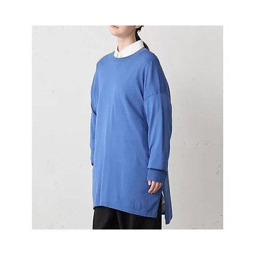 【ミディウミ/MidiUmi】のニットチュニックプルオーバー 人気、トレンドファッション・服の通販 founy(ファニー) 　ファッション　Fashion　レディースファッション　Fashion for Women　トップス・カットソー　Cut & Sew Tops　ニット　Knit Tops & Sweaters　カジュアルプルオーバー・ニットトップス　Pullovers & Knit Tops / Casual Pullovers　シルケット　Silket, Silky Cotton　スリット　Slit, Slit Detail　チュニック　Tunic, Long Top　other-2|ID: prp329100004798572 ipo3291000000035828741