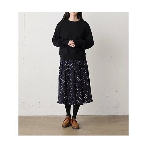 【ミディウミ/MidiUmi】のIPEKERプリントドットスカート 人気、トレンドファッション・服の通販 founy(ファニー) 　ファッション　Fashion　レディースファッション　Fashion for Women　スカート　Skirts　おすすめ　Recommended / Our Picks　とろみ　Fluid, Flowy Fabric　シルク　Silk, 100% Silk　タイツ　Tights, Legwear　ドット　Polka Dot, Dot Pattern　フレア　Flare, Flared　プリント　Print, Printed Pattern　ミドル　Middle Length, Mid Height　リラックス　Relax, Relaxed Fit　エレガント 上品　Elegant　 other-1|ID: prp329100004798582 ipo3291000000034816590