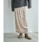 【スタイルデリ/STYLE DELI】のクラッシュベロア伸縮ストレートスカート 人気、トレンドファッション・服の通販 founy(ファニー) ファッション Fashion レディースファッション Fashion for Women スカート Skirts イエロー Yellow クラッシュ Distressed, Crashed Style ストレート Straight, Straight Cut スリット Slit, Slit Detail なめらか Smooth, Silky Texture パール Pearl, Pearl Accent フォルム Silhouette, Form ベロア Velour, Soft Velvet ポケット Pocket, Pocket Detail 無地 Plain, Solid Color ランダム Random, Irregular ループ Loop, Loop Knit ロング Long, Long-Length thumbnail パールベージュ|ID: prp329100004798585 ipo3291000000034816608