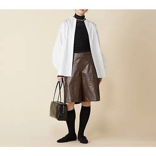 【シンゾーン/Shinzone】のSMALL COLLAR SHIRT 人気、トレンドファッション・服の通販 founy(ファニー) ファッション Fashion レディースファッション Fashion for Women トップス・カットソー Cut & Sew Tops シャツ・ブラウス・オフィスカジュアル Elegant Blouses & Button-Ups なめらか Smooth, Silky Texture インナー Innerwear サテン Satin, Glossy Fabric ジャケット Jacket, Outerwear エレガント 上品 Elegant other-3|ID: prp329100004800053 ipo3291000000034825346