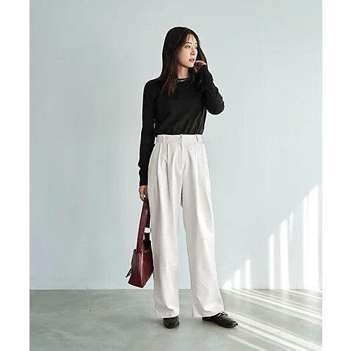 【スタイルデリ/STYLE DELI】のシンプルなフラットカットソートップス 人気、トレンドファッション・服の通販 founy(ファニー) 　ファッション　Fashion　レディースファッション　Fashion for Women　トップス・カットソー　Cut & Sew Tops　カットソー・ベーシックTシャツ　Cut-and-Sewn Tops / Stretch Tees & Basics　イエロー　Yellow　インナー　Innerwear　カットソー　Cut and Sewn Top　シンプル　Simple, Minimal　ジャケット　Jacket, Outerwear　スウェット / スエット　Sweatshirt, Sweatwear　ストレート　Straight, Straight Cut　スリット　Slit, Slit Detail　定番　Standard, Basic Item　なめらか　Smooth, Silky Texture　長袖　Long Sleeve, Full Sleeve　フィット　Fit, Slim Fit　フラット　Flat, Flat Shoes　other-2|ID: prp329100004800211 ipo3291000000034826692