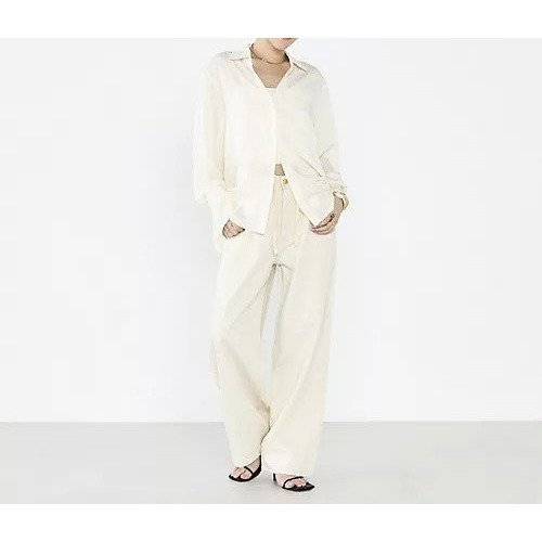 【リエミラー/Rie Miller】の【RM denim】リネン混ひも付きリラックスパンツ 人気、トレンドファッション・服の通販 founy(ファニー) ファッション Fashion レディースファッション Fashion for Women パンツ Pants & Trousers 2026年 2026 イエロー Yellow リネン Linen, Linen Fabric リラックス Relax, Relaxed Fit 夏 Summer other-3|ID: prp329100004800220 ipo3291000000034826737